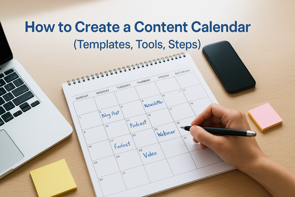 How to Create a Content Calendar (Templates, Tools, Steps)